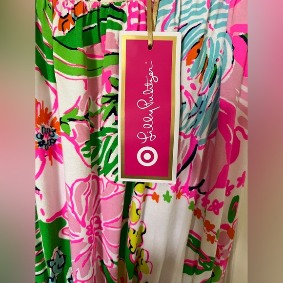 Lilly Pulitzer for Target Nosey Posey Strapless Maxi Dress - Picture 2 of 5